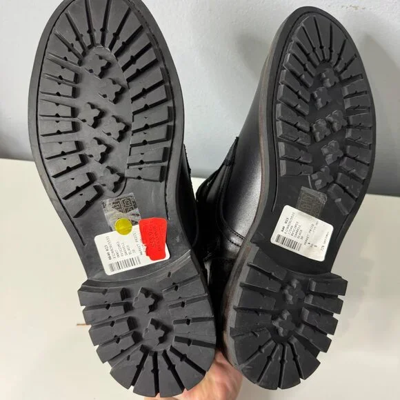 SAKS FIFTH AVENUE men's leather darrell boots size 10 - Picture 11 of 12